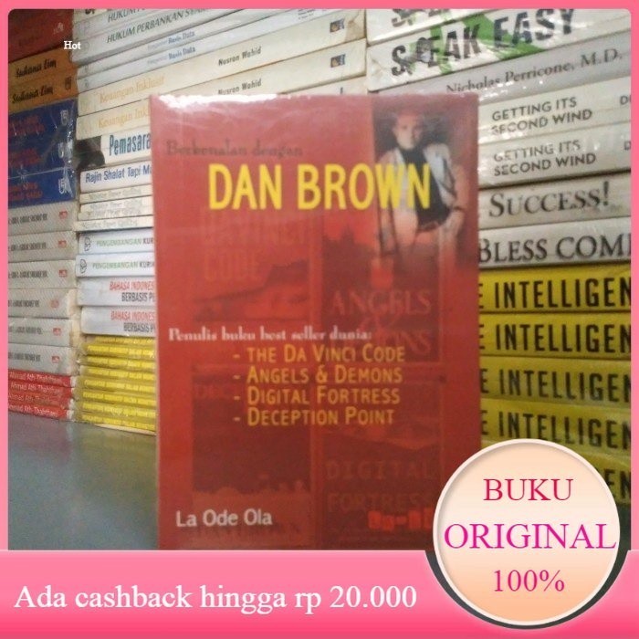 Buku BERKENALAN DENGAN DAN BROWN Penulis Best Seller Dunia La Ode Bekas