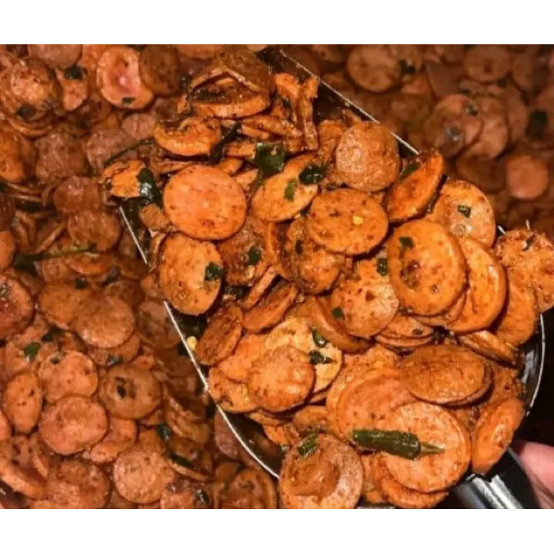 

Sosis Goreng Pedas Extra Daun Jeruk 1kg Renyah