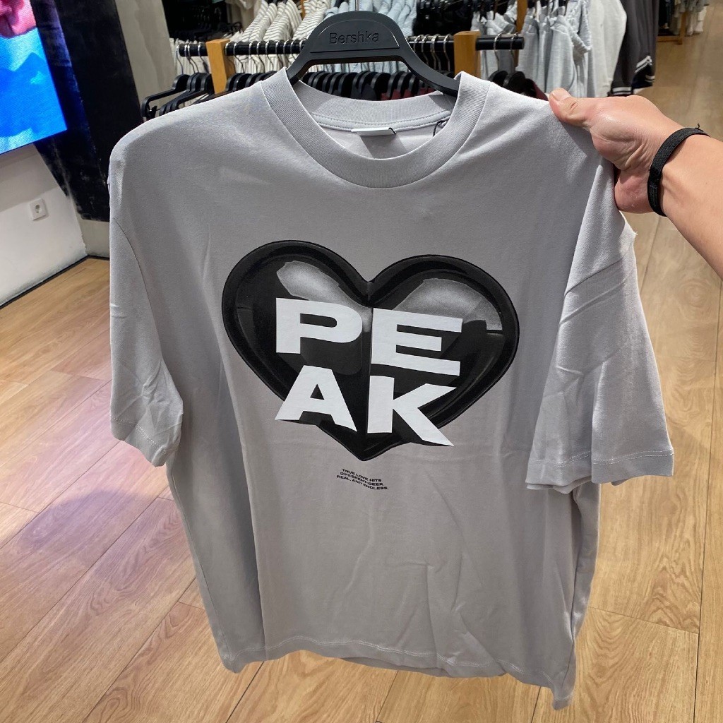 Kaos T-shirt Tshirt Bershka (Man) 1:1 unisex full tag