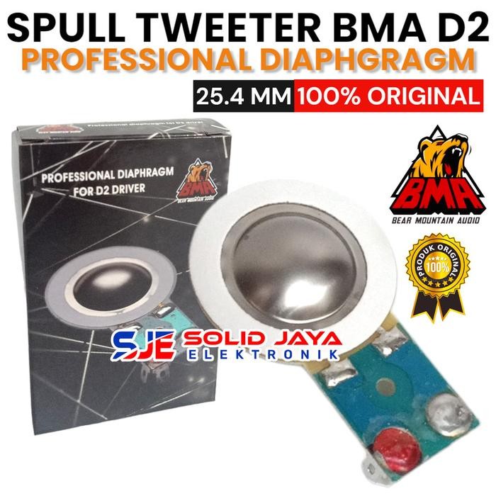 SPUL TWITER BMA D2 D-2 D 2 TWETER 25,4 MM 25.4 TWEETER 25,4MM 25.4M TWETER RECONE KIT HIGH HI SPOL S