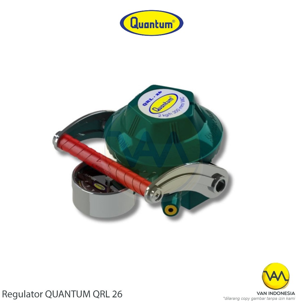 Quantum QRL 26 Regulator Gas Double Lock Kunci Ganda