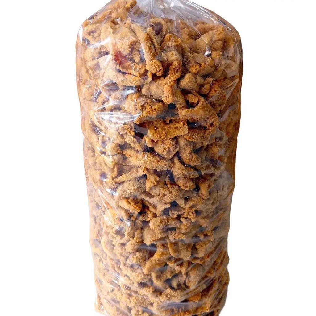 

Kulit Ayam Crispy Original Gurih dan Pedas Daun Jeruk Kemasan 1 Bal (5 kg) - Snacks - Food