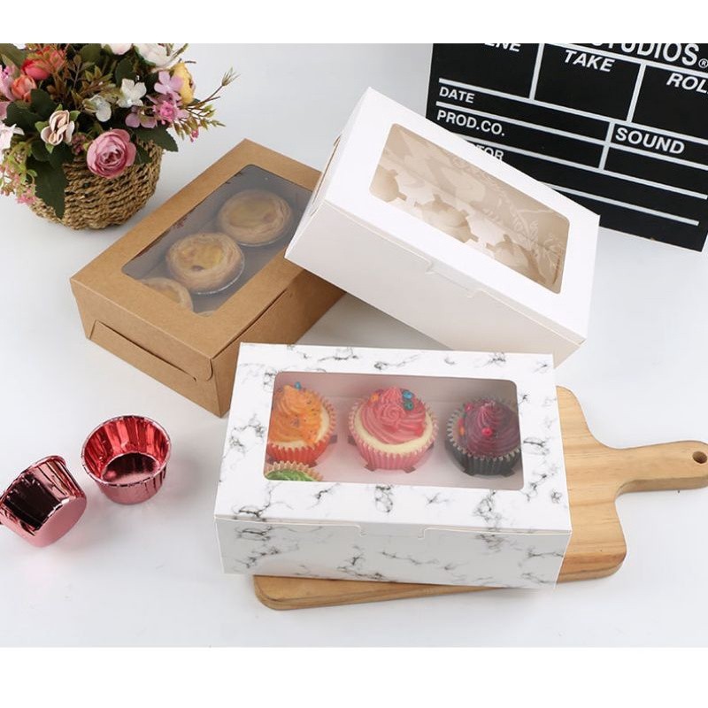 

Dus cupcake isi 6, box cupcake isi 6, dus muffin, box muffin