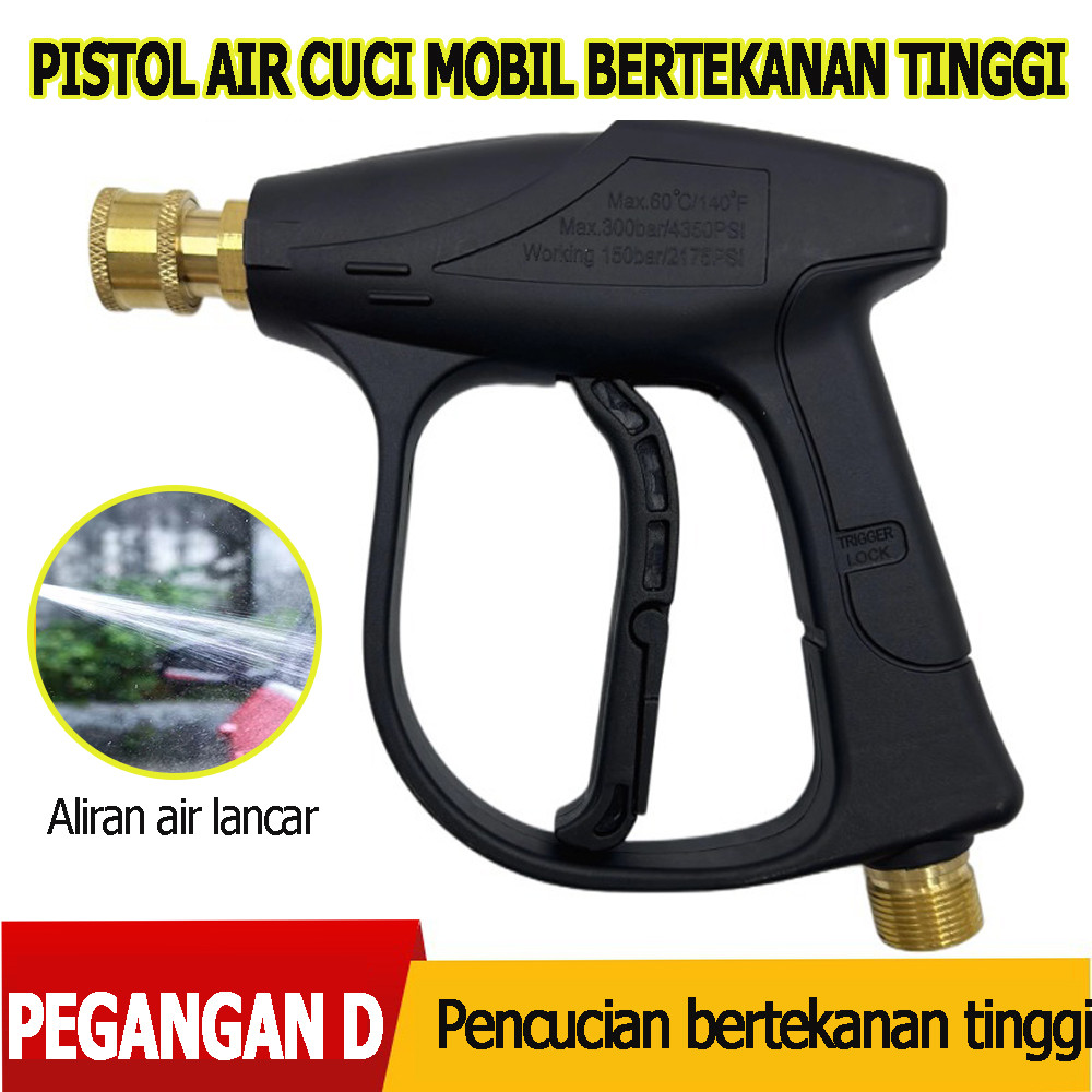 Mesin Cuci Nozzle Nozle Quick Release M14 M22 Tembakan Gun Washer Adaptor Sprayer Air Nozel