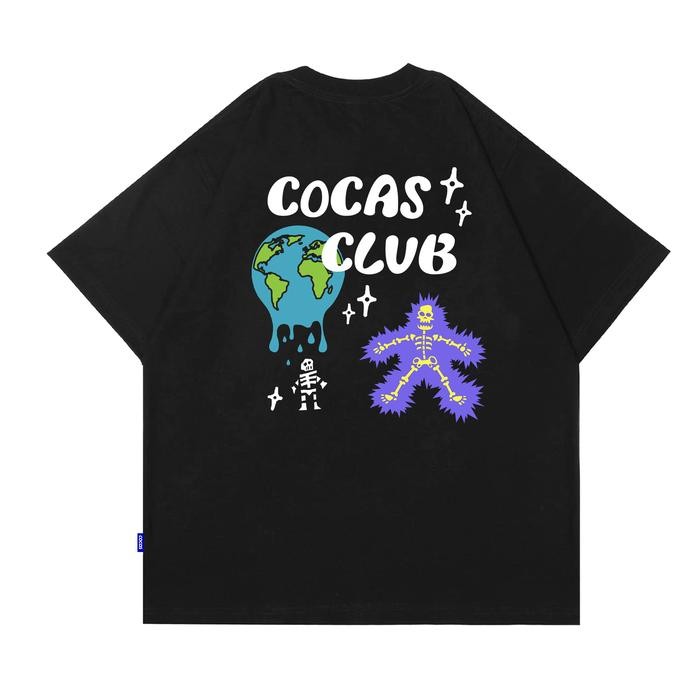 (COD) COCAS Kaos Original COCAS CLUB Oversize Cotton 24s - S