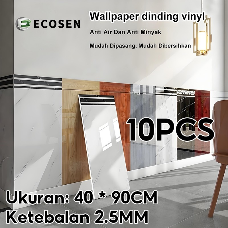 KTYO - Wallpaper dinding  Marble 40 x 90 cm / Lantai Keramik Marbel Granit / Stiker Lemari Cabinet M