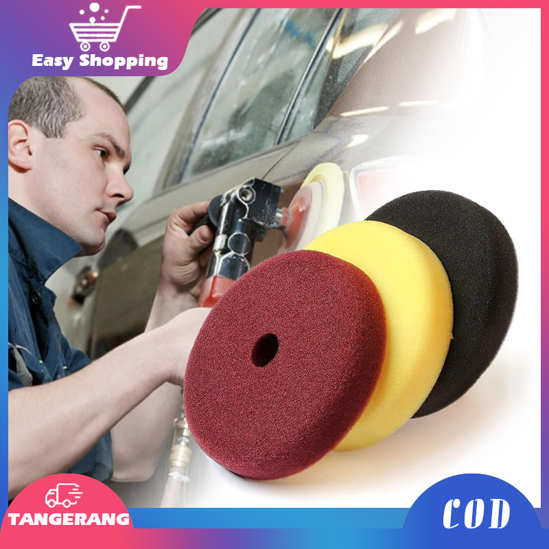 Spon Busa Poles Mobil 6 Inch Foam Pad 6" High Quality Busa Poles Kendaraan