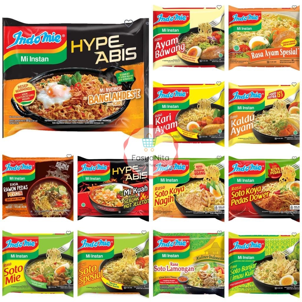 

Indomie Aneka Mie Instan Kuah, baru rasa Bangladesh Rawon mercon Soto Special Koya Banjar Kaldu Kari kaldu Ayam bawang special seblak lamongan koya pedas nagih - Fasyanita Online Fresh Mart Denpasar