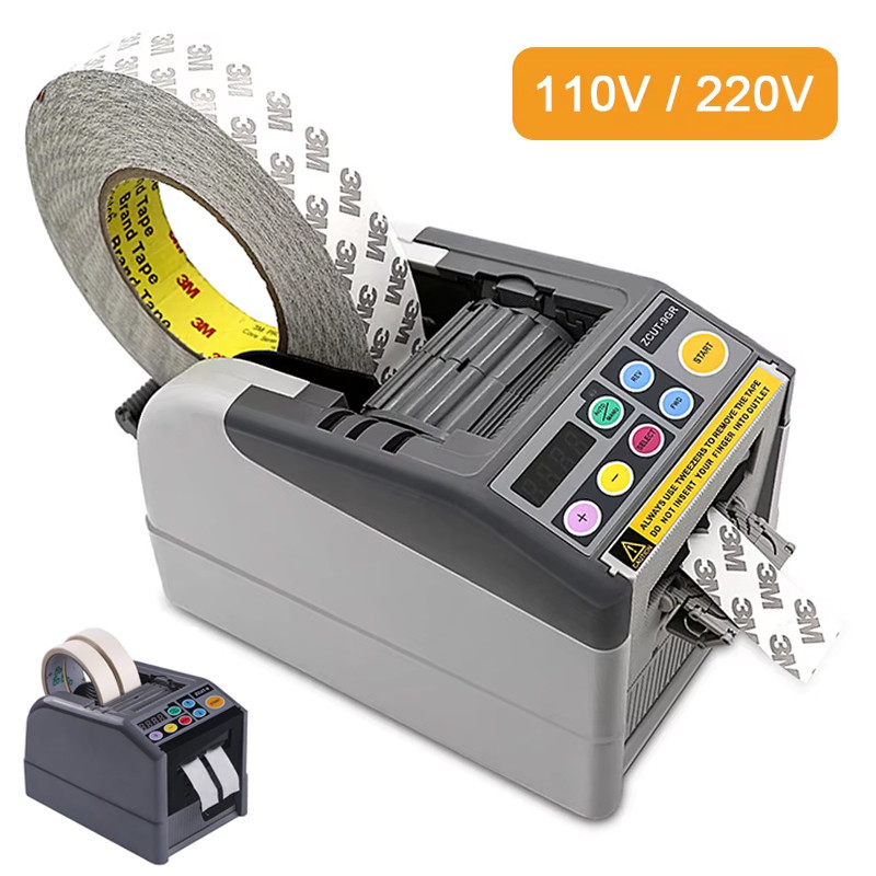 

ZCUT-9 ZCUT-9GR Automatic tape Dispenser Ribbon Cutting Machine 110V/220V 6-60mm Intelligent Adhesive Tape Double Sided Cutter