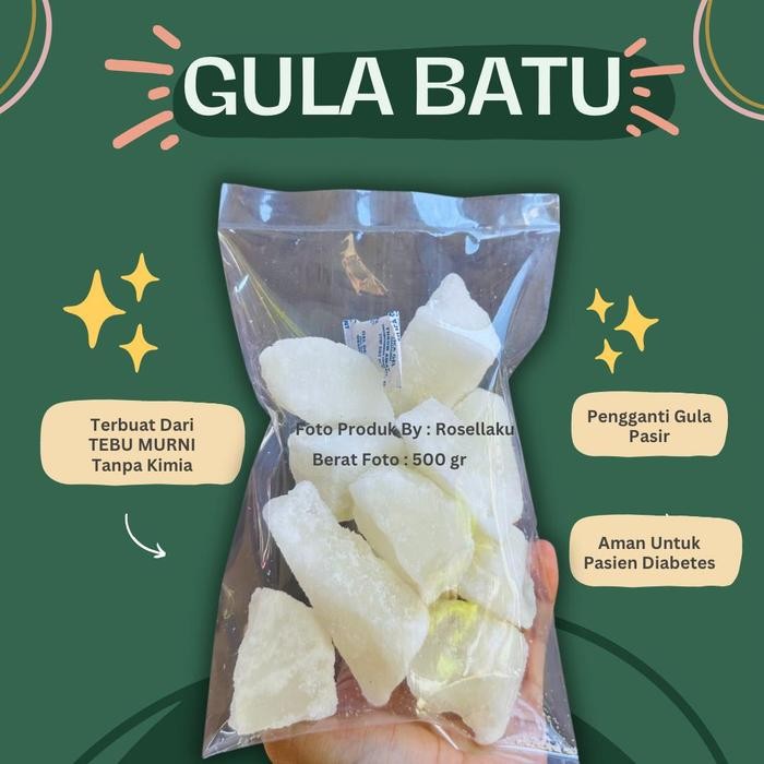 

PROMO! GULA BATU PUTIH // GULA BATU PREMIUM - 200Gram