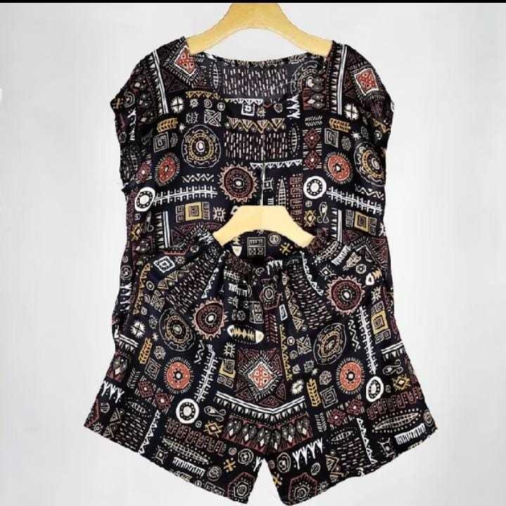 Setelan Wanita Dewasa Piyama Rayon Premium - Harga Grosir