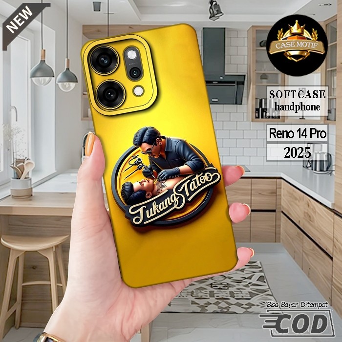Case OPPO RENO 14 PRO Casing OPPO RENO 14 PRO 5G Terbaru 2025 Softcase Casing Silikon Case Hp