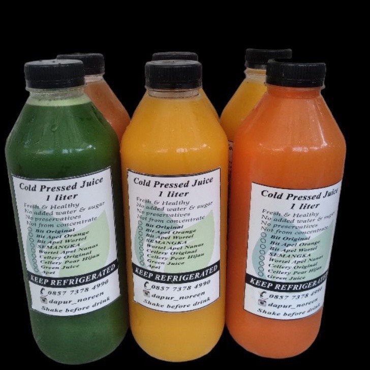 

Cold Pressed Juice (500ml & 1L)