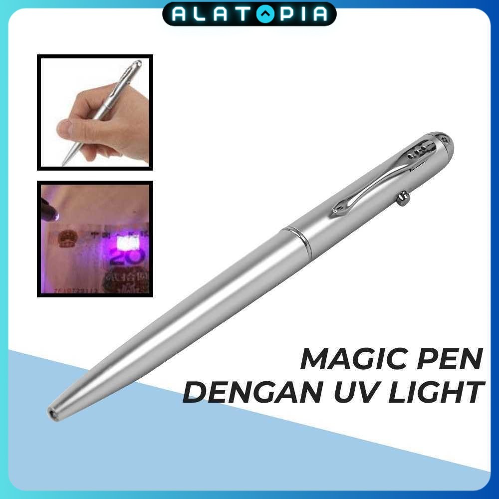

Pena Tinta Invisible Magic Pen dengan UV Light - HY-0812