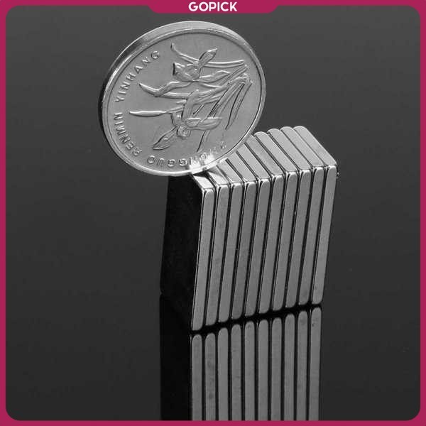 

Taffware Strong Neodymium Magnet NdFeB N35 19x9x1.6mm 10 PCS - MAG1