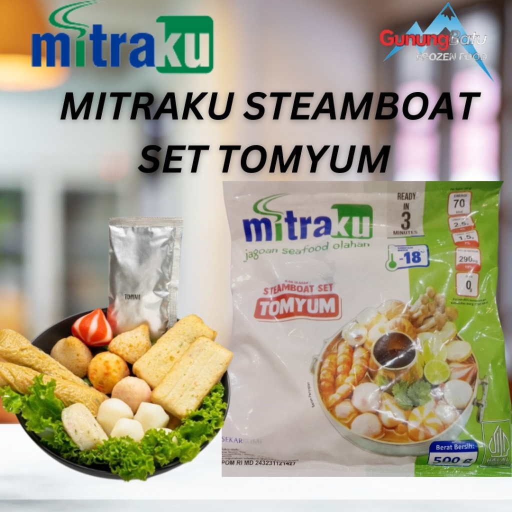 

MITRAKU STEAMBOAT SET TOMYUM 500 GR LENGKAP DENGAN BUMBU