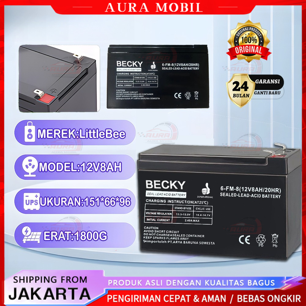 Aki Sepeda Listrik 12v 12ah Aki Tangki Semprot Aki Kering 12V12AH Garansi/Aki Sepeda Listrik Aki 12V