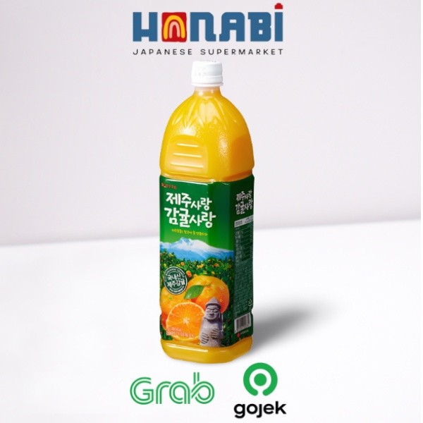 Lotte Jeju Orange Juice 1,5lt - Jus Jeruk Jeju Made In Korea