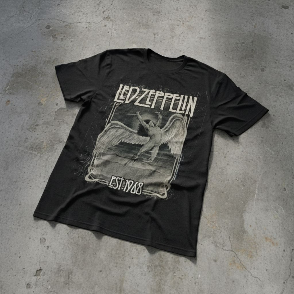 KAOS BAND OFFICIAL LED ZEPPELIN - FADED FALLING COD