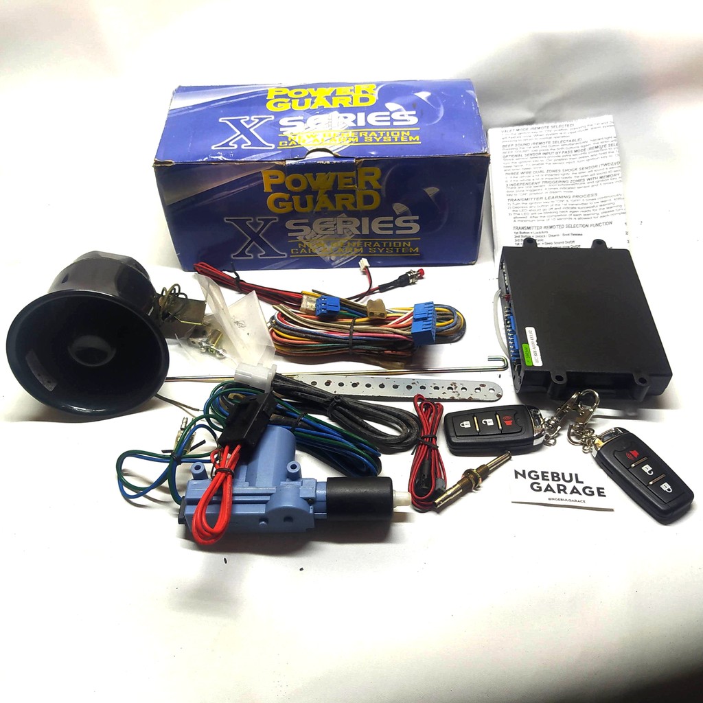 ALARM POWER GUARD X SERIES MOBIL UNIVERSAL