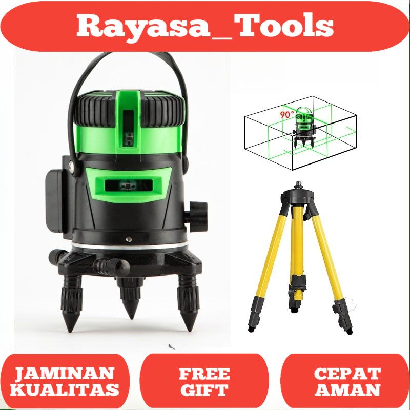 Laser level Professional Self Leveling Projector Green Laser 5 Line