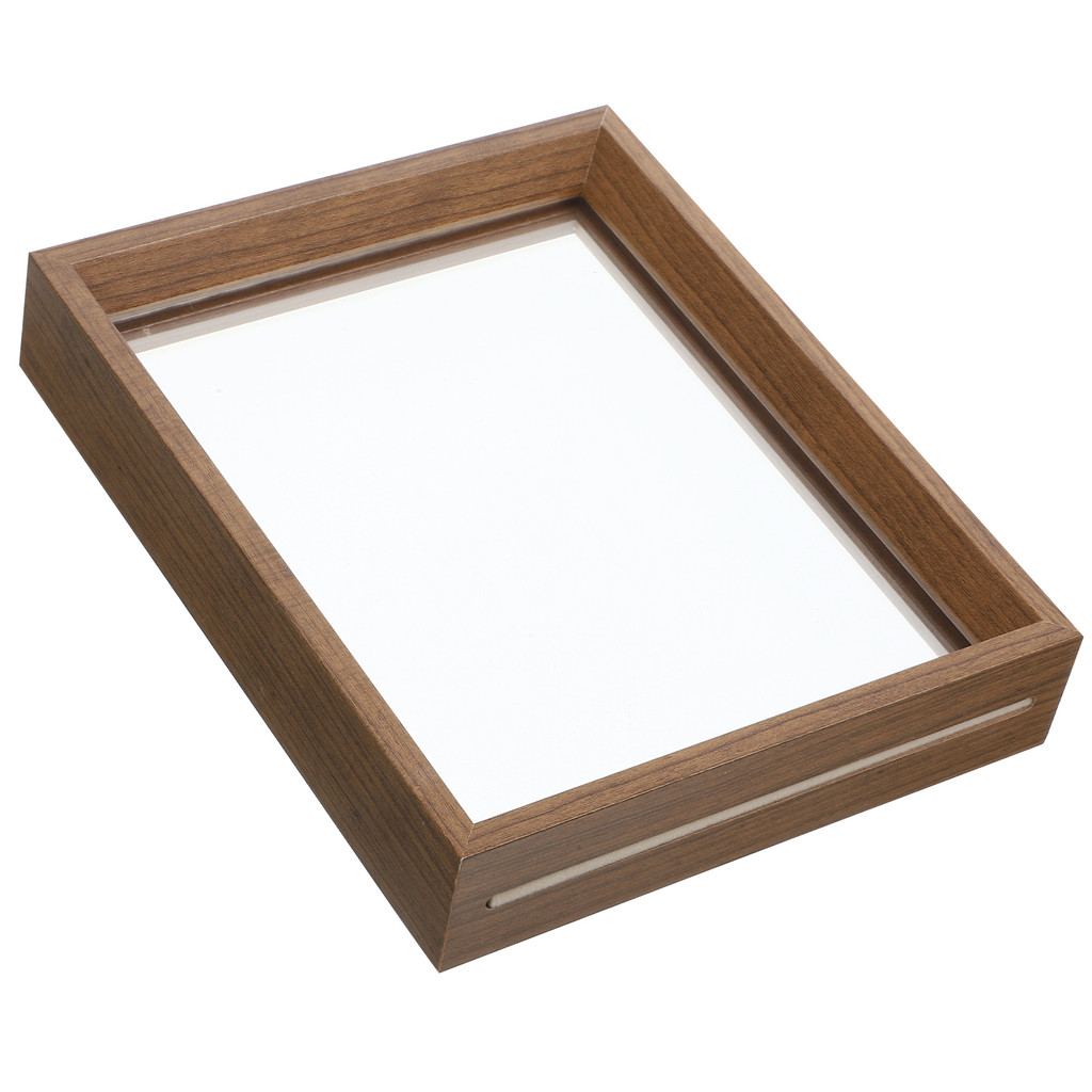 Double Sided Photo Frame Picture Frames Tabletop Desk Acrylic Display Floating Canvas Frame For Deco