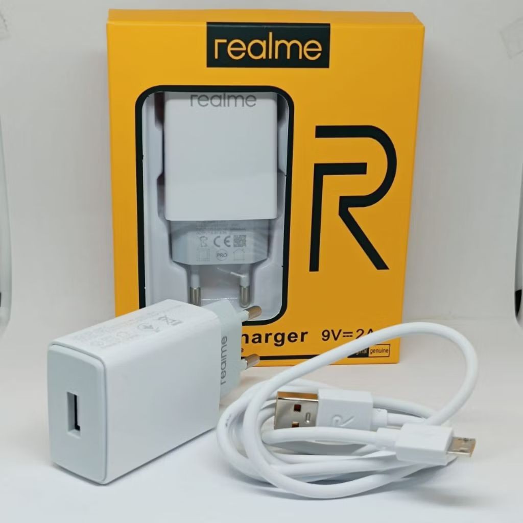 Charger Cas Casan HP Realme C2/Realme 3/ Trval Charger Original
