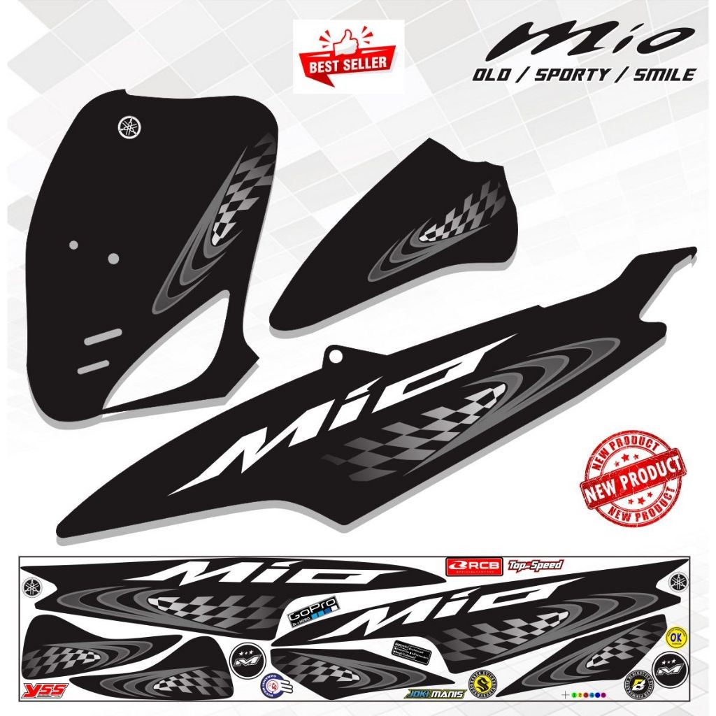 COD STIKER MOTIF KEREN MIO OLD STIKER MIO SMILE