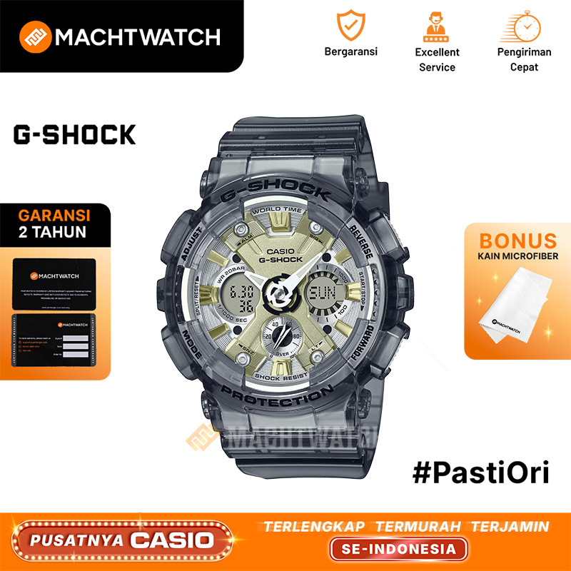 [PAYDAY] Jam Tangan Wanita Casio G-Shock GMA-S120GS-8ADR GMA-S120GS GMAS120GS Metallic Shine Digital