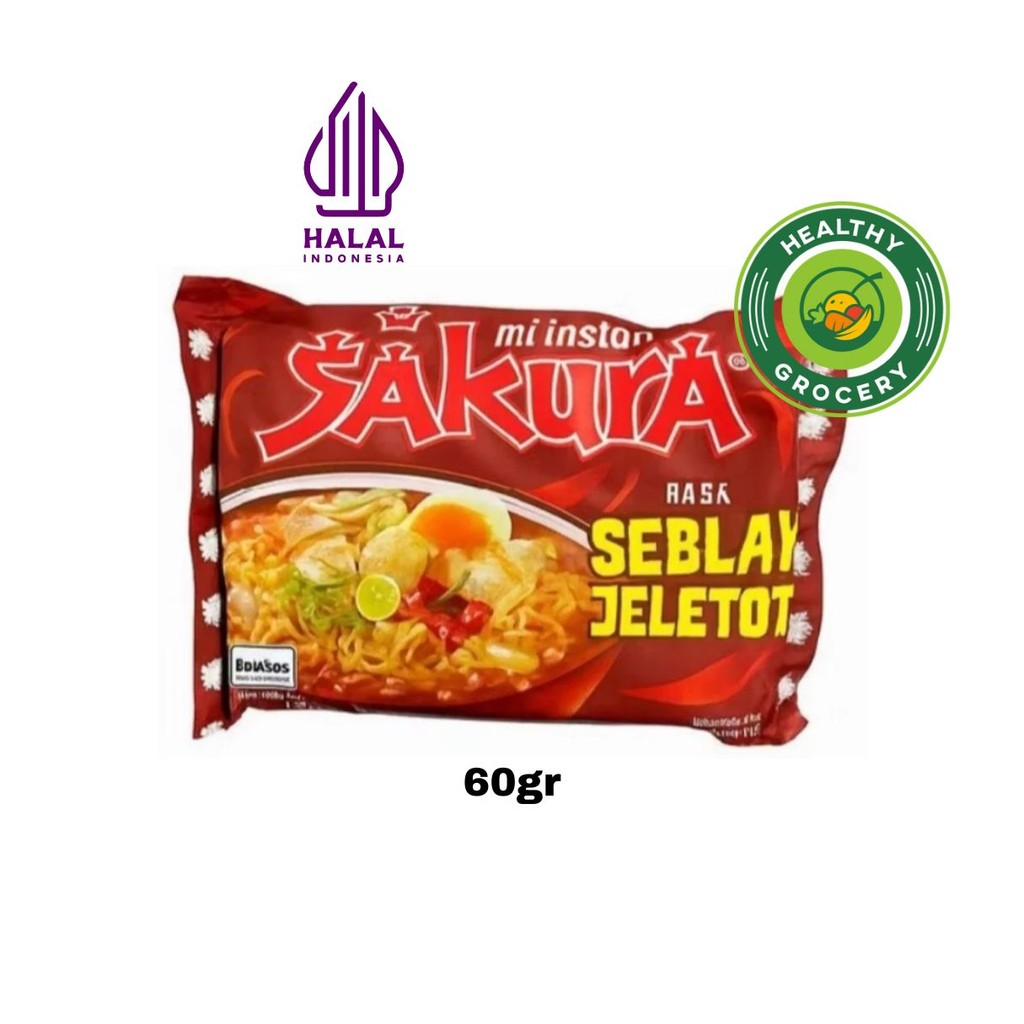 

Sakura Mie Instant Rasa Seblak Jeletot 60gr