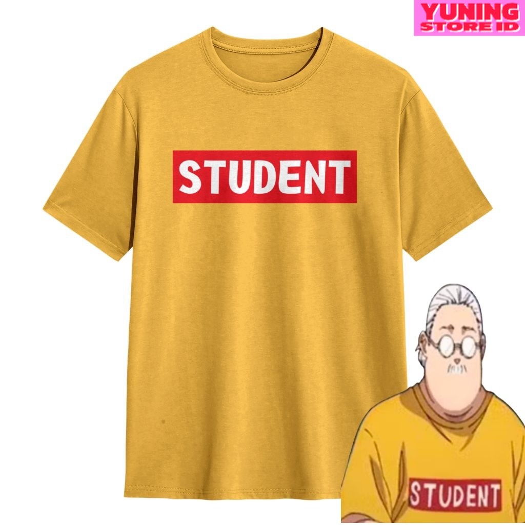 YSID Kaos Anime Sakamoto Days Student Cosplay Katun Combed