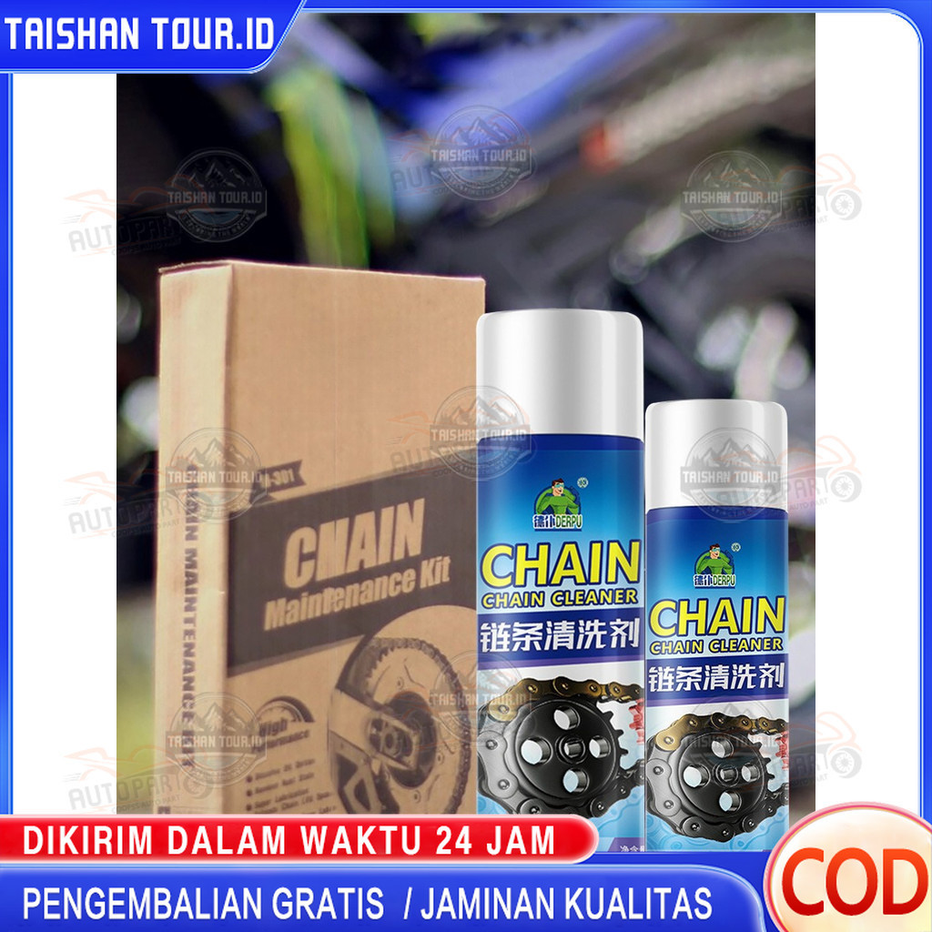 Pilihan Pembalap Profesional Chain Lube Pelumas Rantai Contact Cleaner Anti Karat Pembersih Rantai M