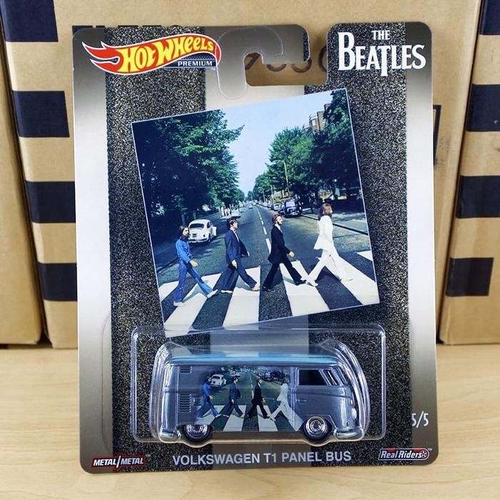 Hot Wheels The Beatles - VW T1 Panel Bus Free Ptotector