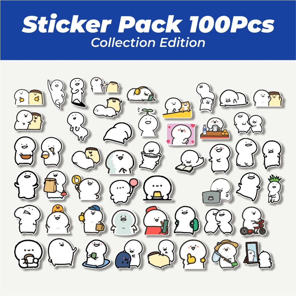

Hot Stiker Mr. Obungu Cartoon Lucu Anti Air Stikers Berperekat Waterproof Sticker Decal Buat Motor Helm Buku Journal Koper Casing HP Laptop Botol Minum
