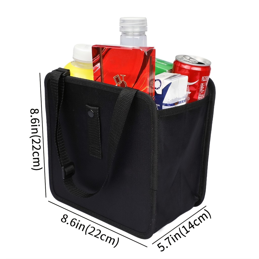 1PC Car mounted hanging garbage bin, multifunctional folding garbage bin, storage bag, storage bag, 