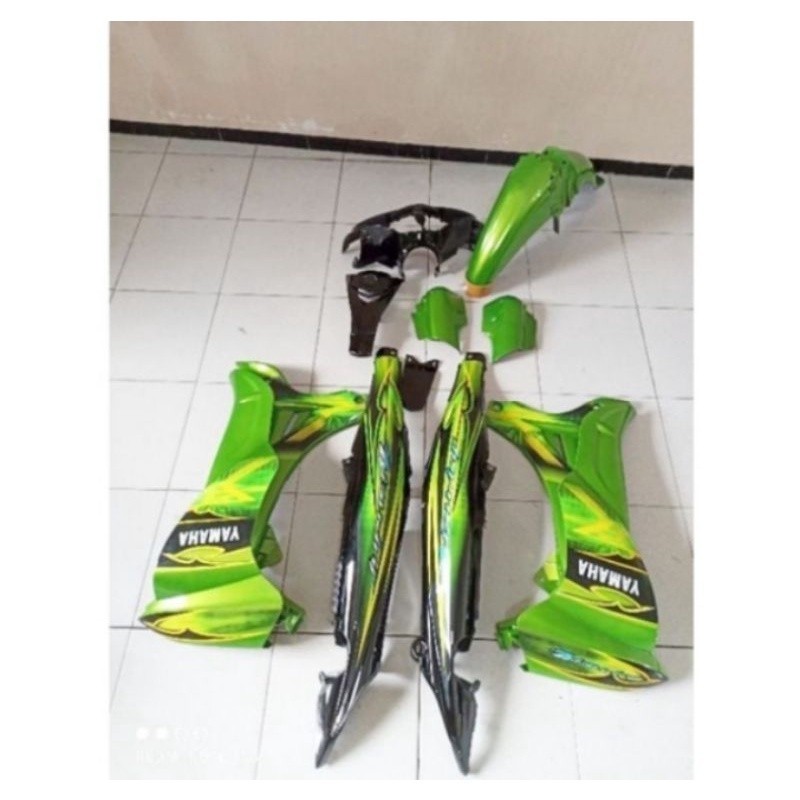 PROMO TERMURAH  fullset full set body halus motor Yamaha Jupiter z new Burhan burung hantu warna hij