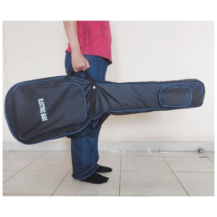 Tas Bass Elektrik / Tas Gitar Bass / Softcase Sarung Gitar Bass