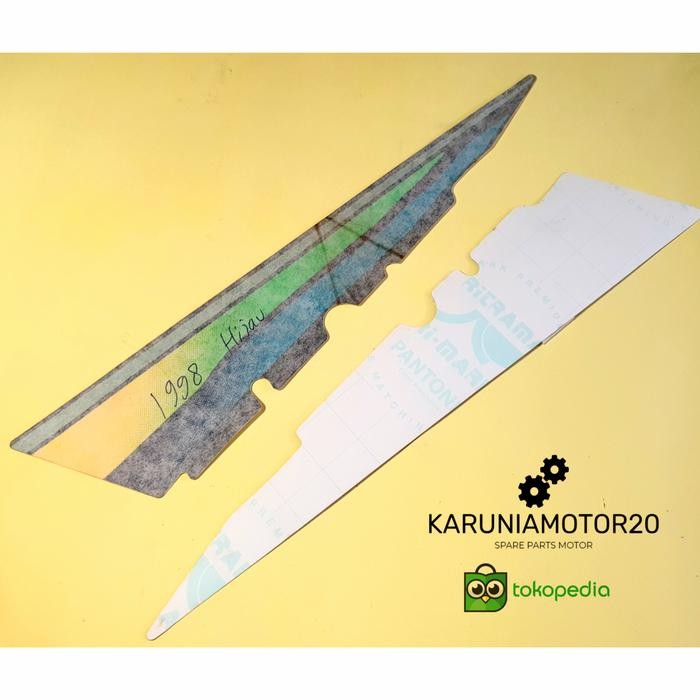 Striping List Box Aki RX King 1998 Tangki Hijau Original Lostpack NOS high quality