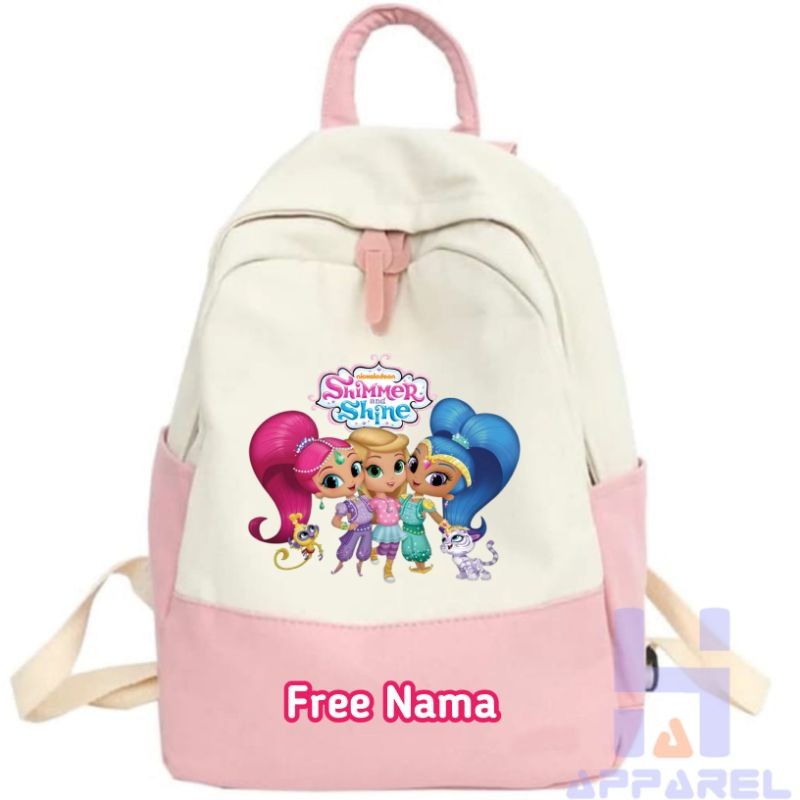 TAS RANSEL ANAK SHIMMER AND SHINE TAS ANAK KEREN - MODERN PROJECT ID
