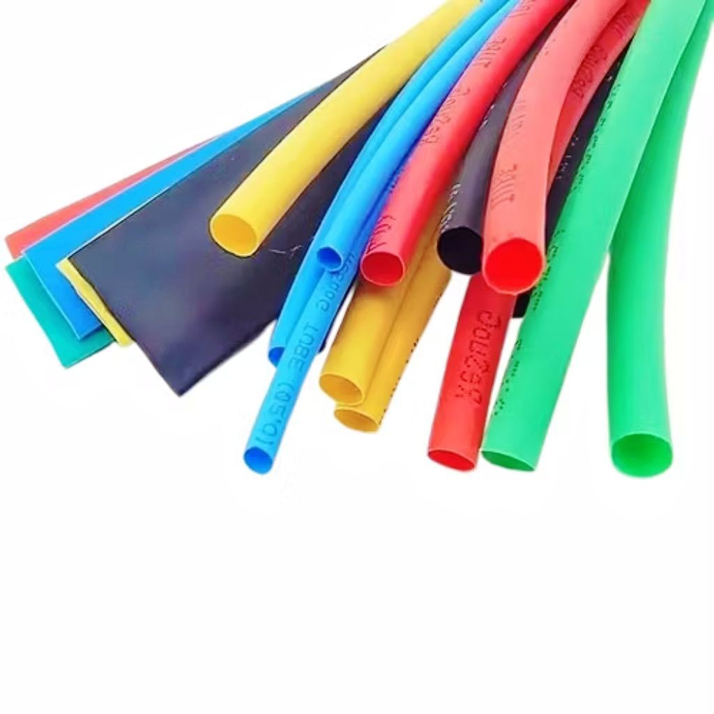 ISOLASI BAKAR PERMETER SELONGSONG KABEL Warna 2mm/3mm/4mm/8mm/12mm/16mm/22mm HEAT SHRINK SELANG BAKA