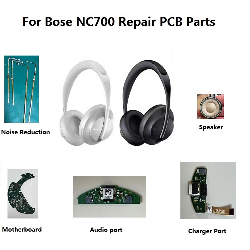 Original Repair PCB Parts for Bose 700 NC700 Headphones,Charger port,Audio port,motherboard,Speaker,