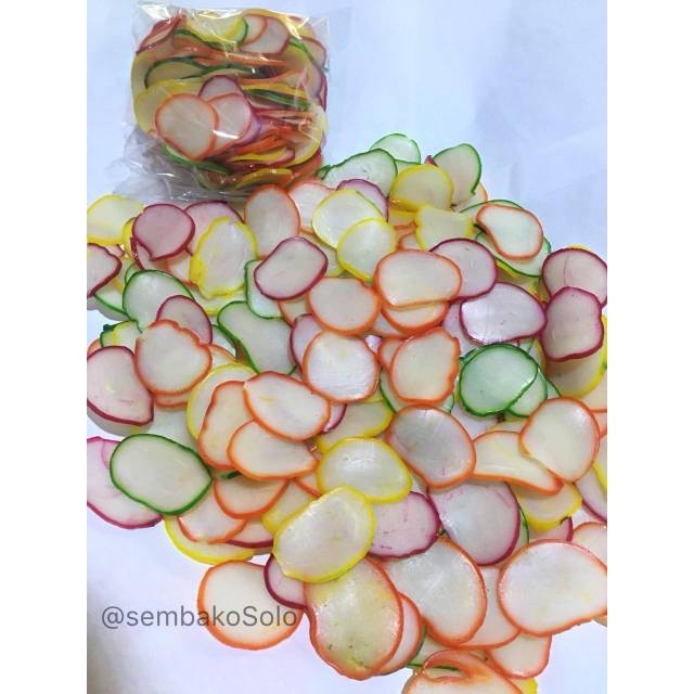 KERUPUK BAWANG WARNA WARNI