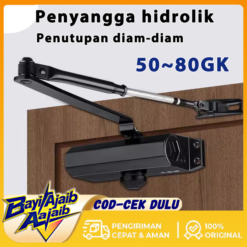 Promo Door closer,penutup pintu otomatis,Door Closer Pintu Hold Open  tahanan pintu door closer hold