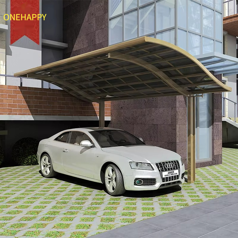 Aluminum multifunctional carport garage aluminum carport modern design carport parking shed wooden c