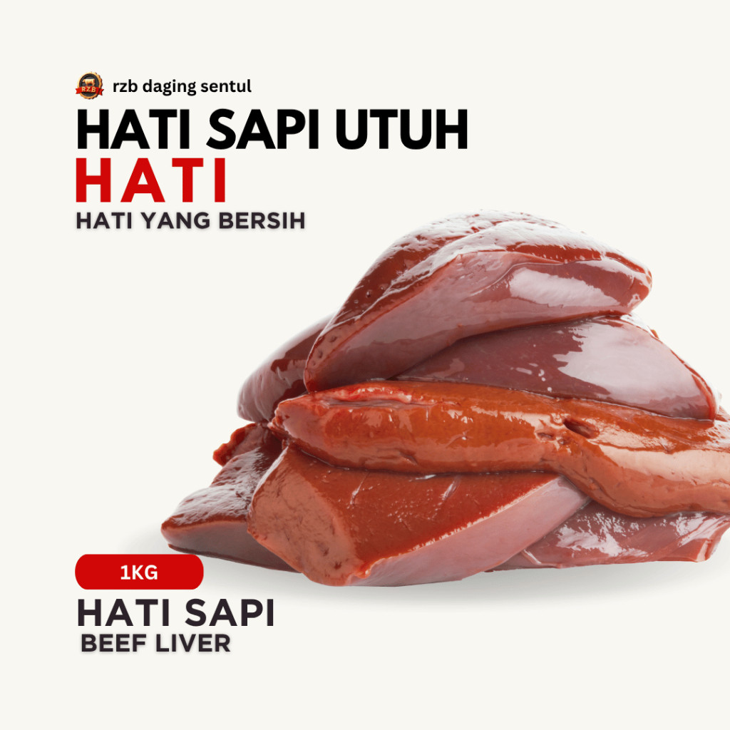 Rzb | HATI SAPI 1KG | HATI SAPI SEGAR
