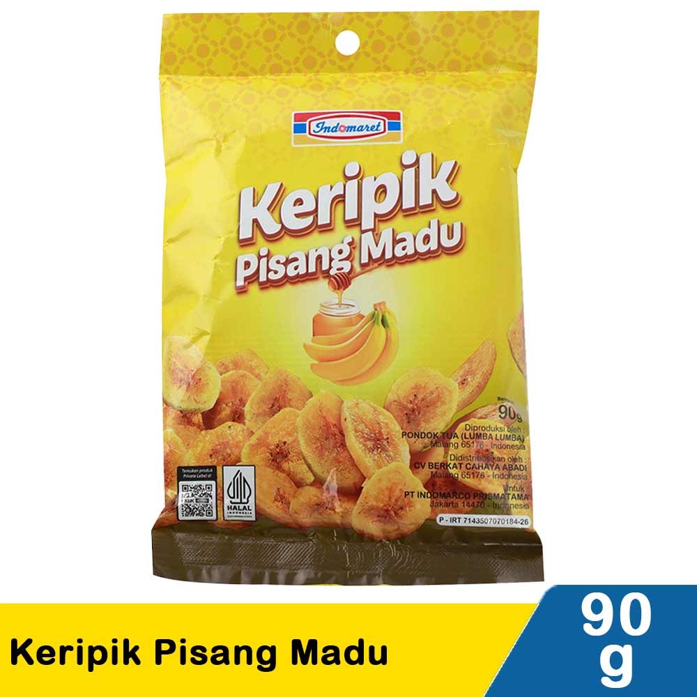 INDOMARET KERIPIK PISANG MADU 150/90g