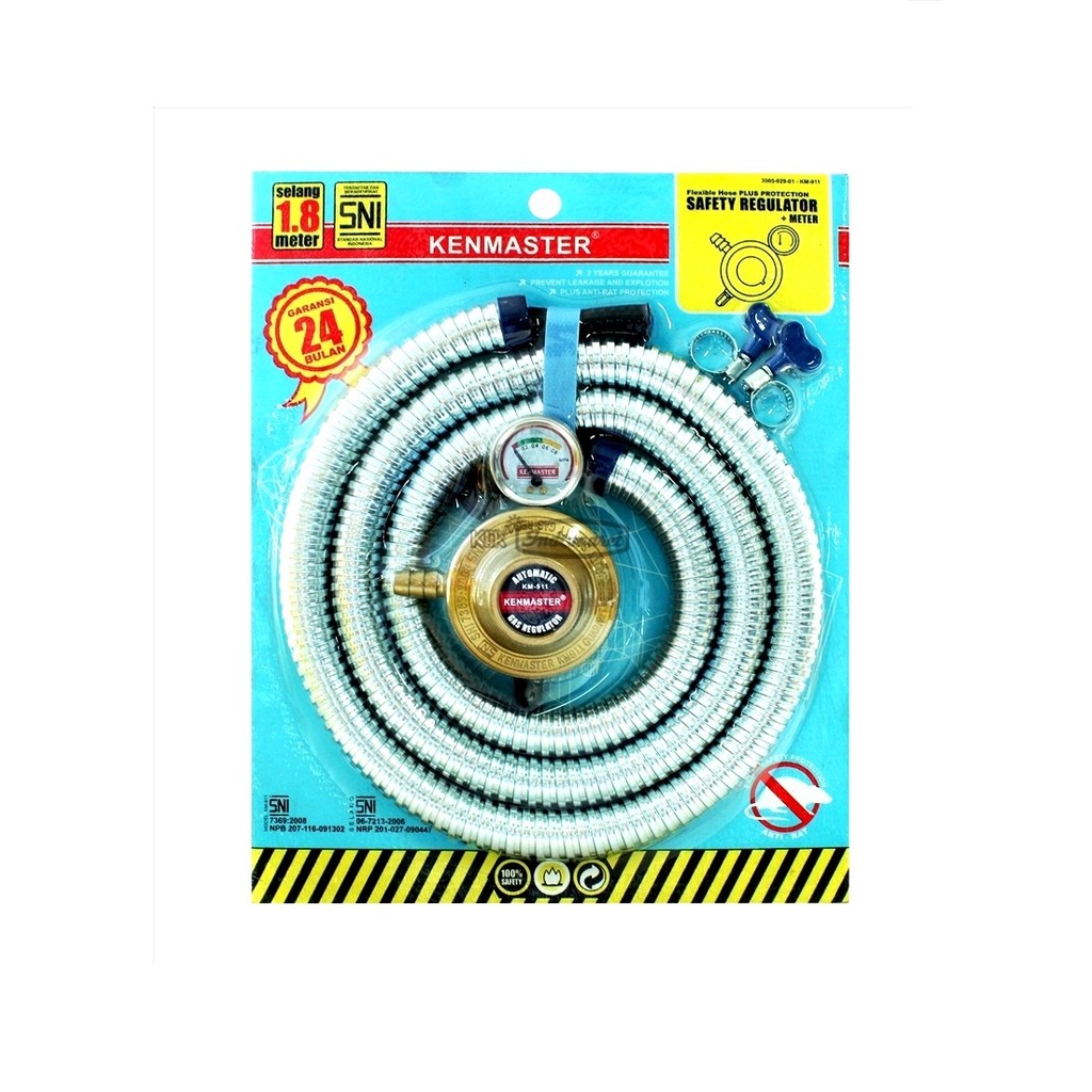 KENMASTER SELANG GAS PAKET+PROTECTION 3005-029-01