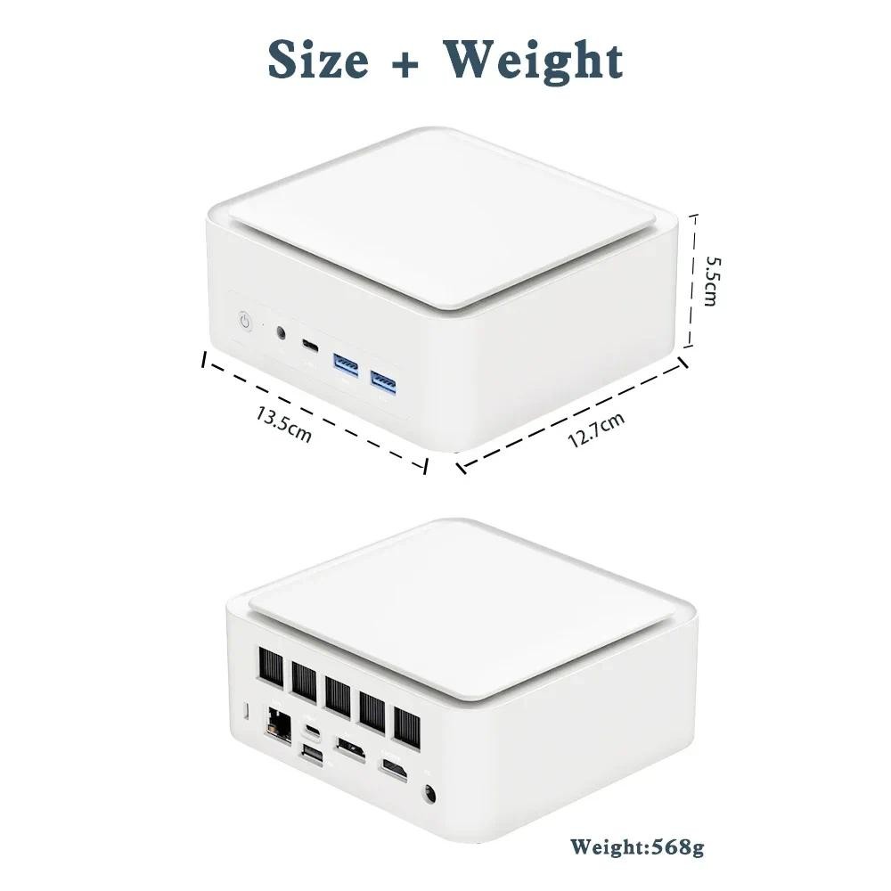 Z7 Intel Core i7-13620H Mini PC Windows 11 Pro DDR5 4800Mhz Pcie3.0 SSD Wifi6 BT5.2 2.5G Lan Desktop