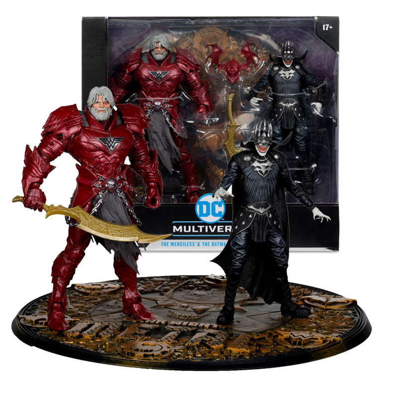 McFarlane Toys Collector Edition 2pk - #4 Batman Who Laughs (Knight Armor) & Merciless (Dark Multive