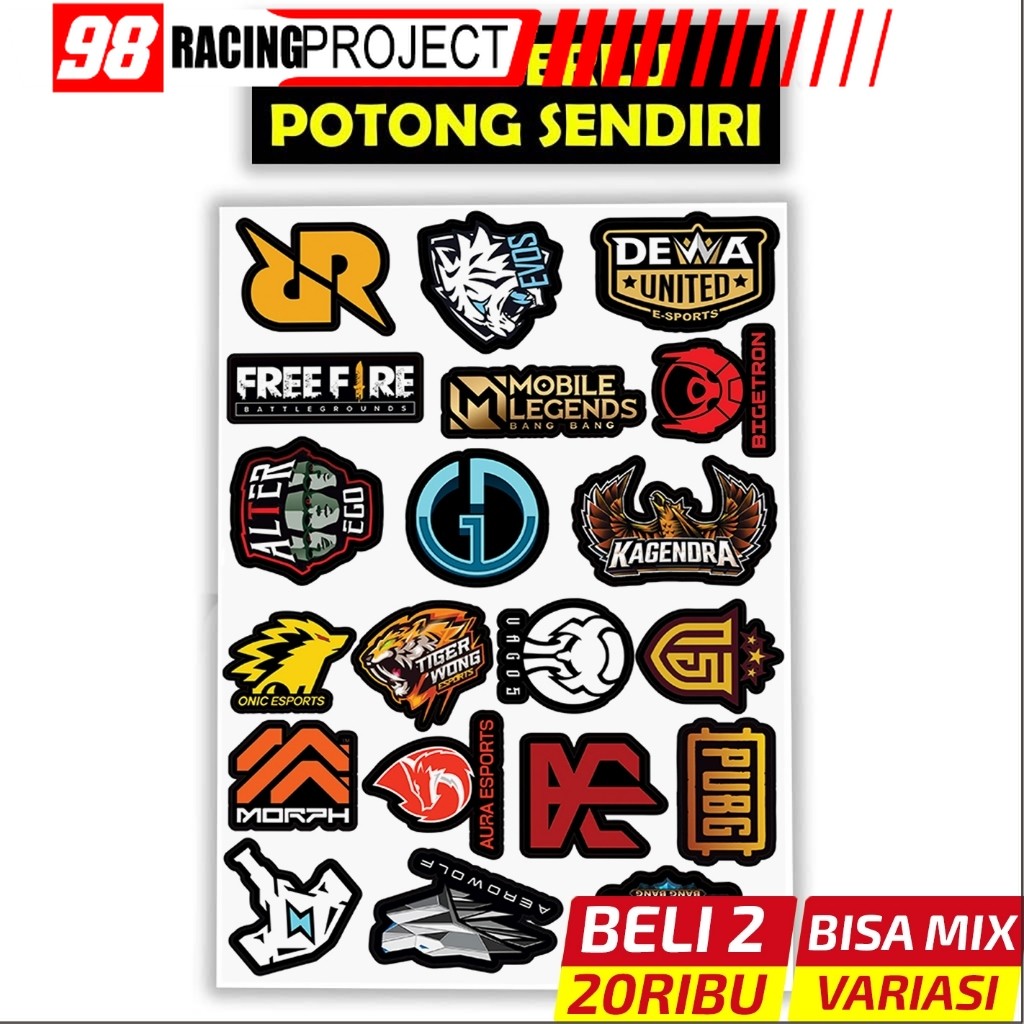 Stiker Motor, Sticker Motor, Stiker Motor Keren, Stiker Racing Motor, Sticker Racing